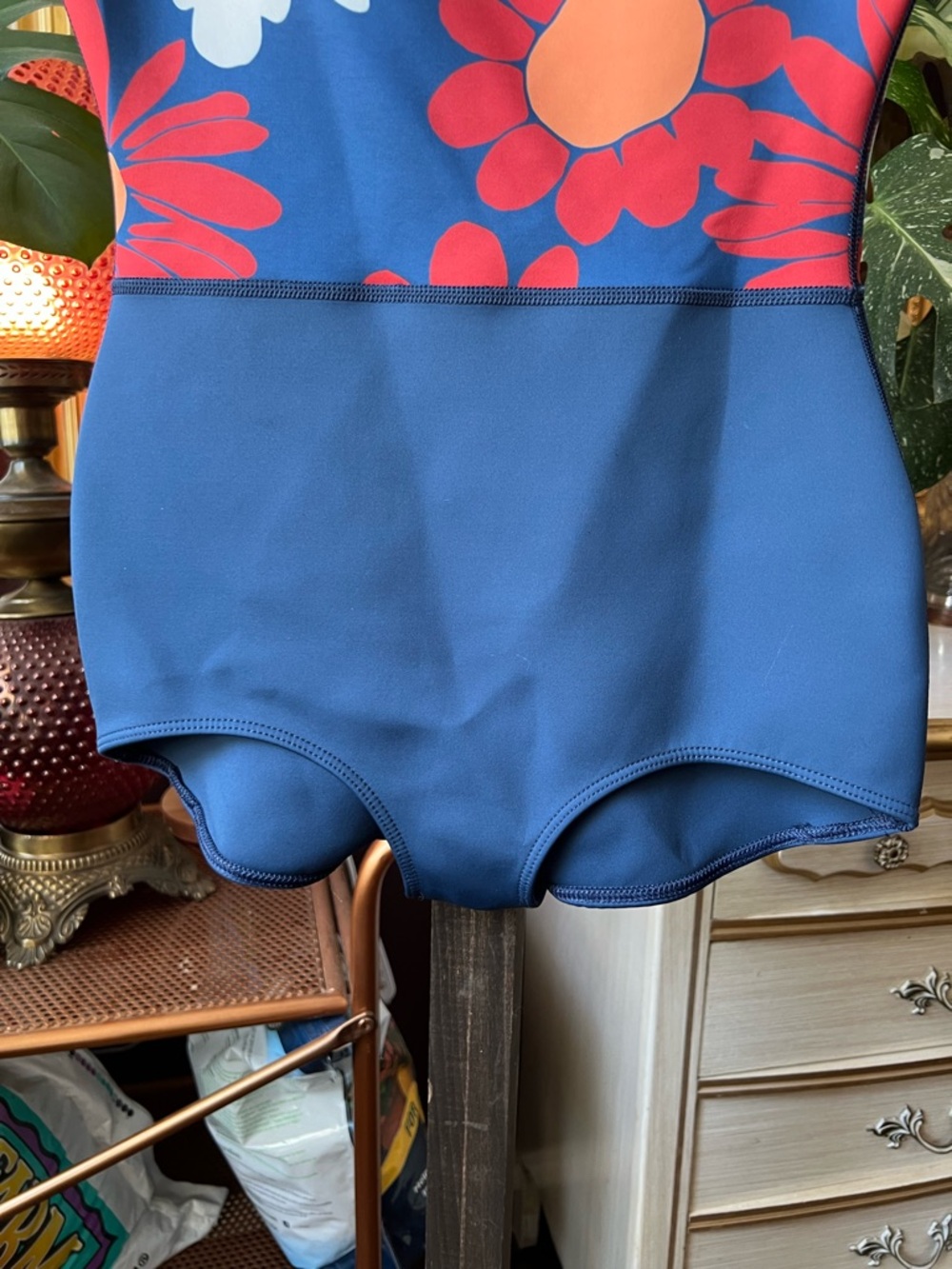 SEEA Lido Floral One Piece Surf Suit Swimsuit Size Small - Picture 3 of 7